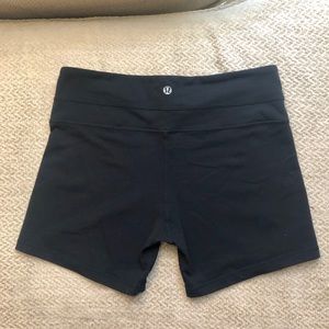 Black Lululemon Shorts